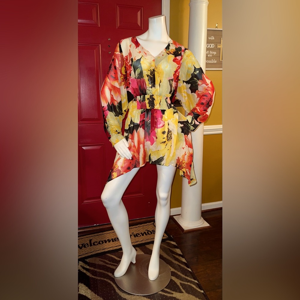 Floral Print Top - Picture 5 of 6